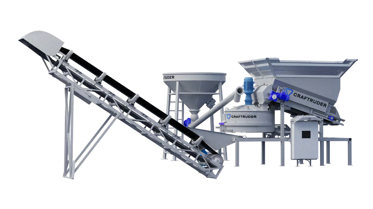 Бетонозмішувальний вузол CRAFTRUDER