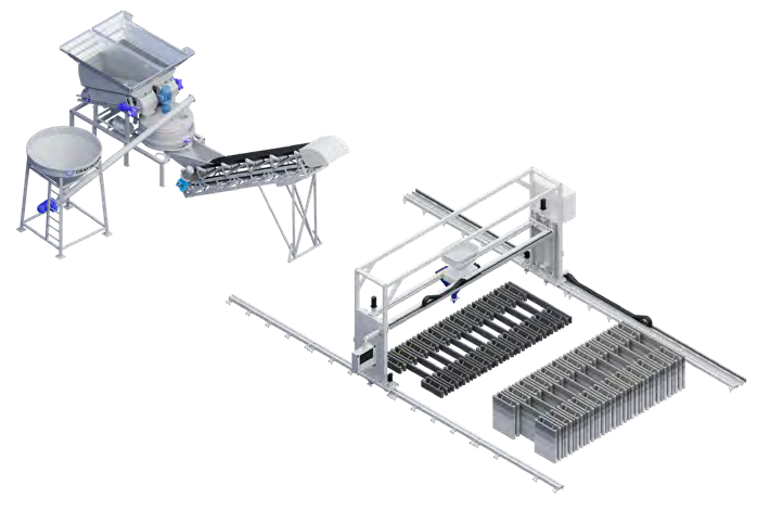 Цехова конфігурація для 3D-друку бетоном із каталогу CRAFTRUDER